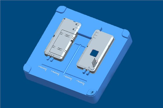 移動電源模具定制案例CZ536A 塑膠注塑模具