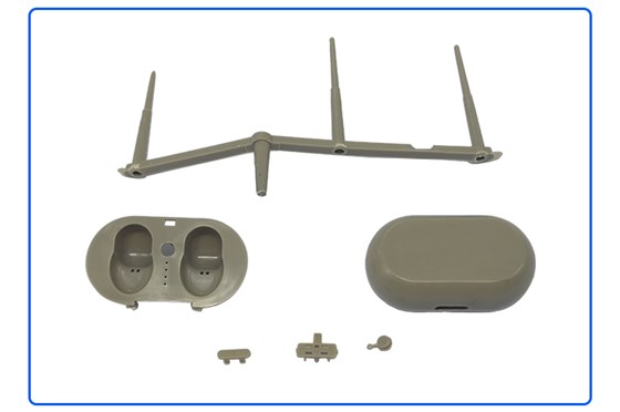 耳機(jī)注塑加工案例W306E 沙井附近注塑廠家